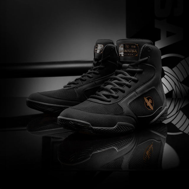 Scarpe da boxe Hayabusa Pro – Nero