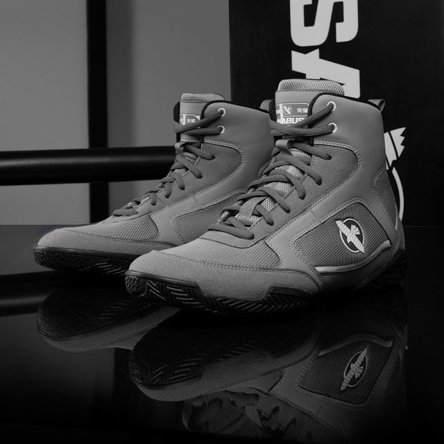 Botas de boxe Hayabusa Pro – Cinzento