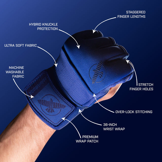 Hayabusa Håndbind Deluxe Quick - Blå
