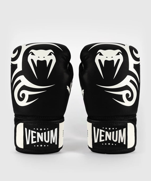 Venum x Mike Tyson Boxhandschuhe Replica – Schwarz/Weiß