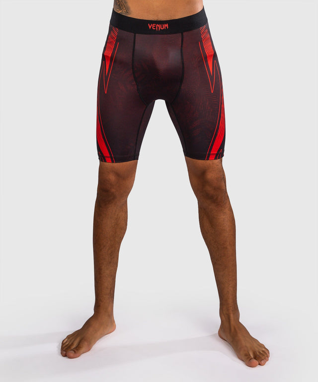Pantaloncini a compressione Venum Amazonia Reborn – Nero/Rosso