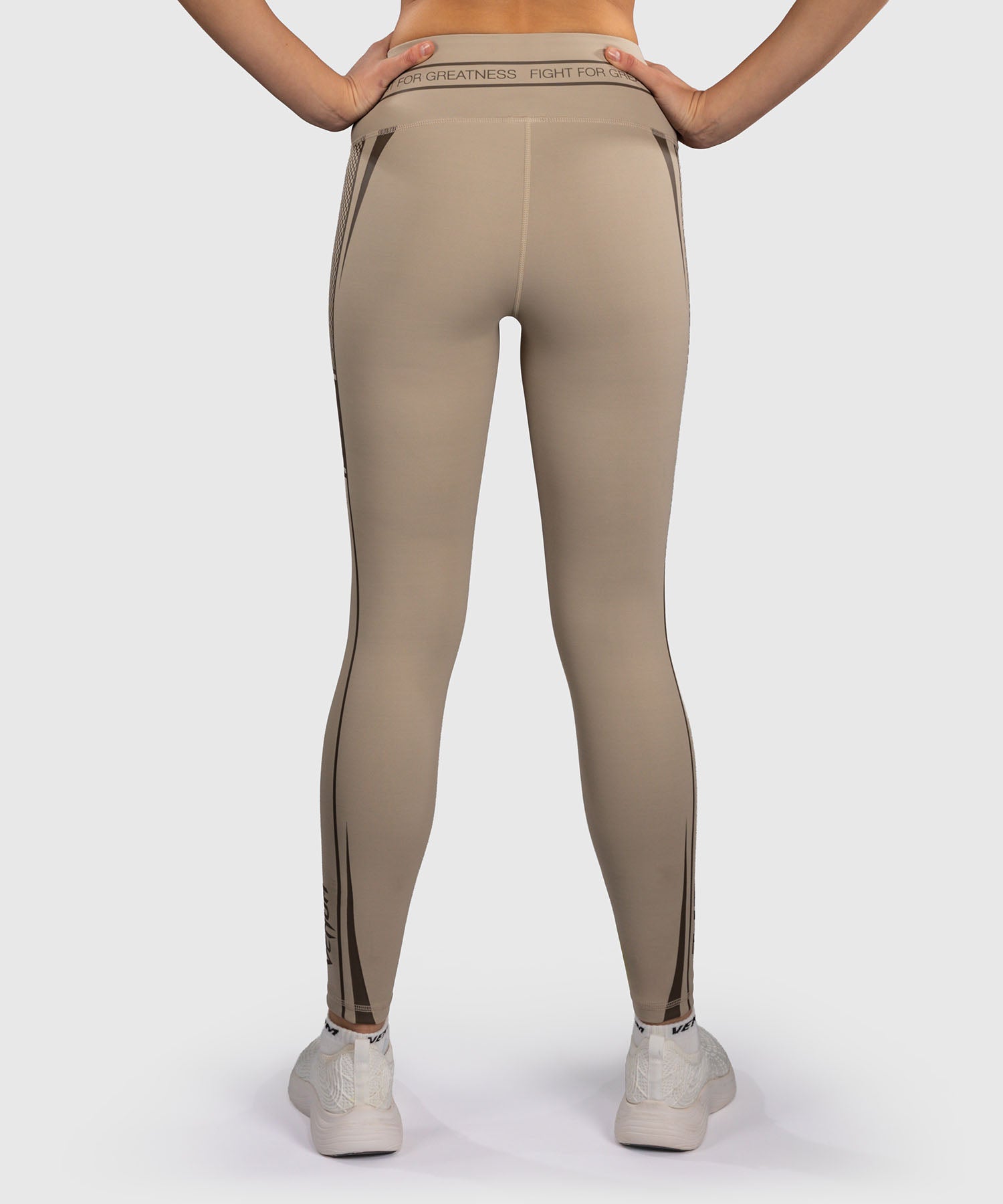 Pantaloncini a compressione Venum UFC Unity da donna – Sabbia