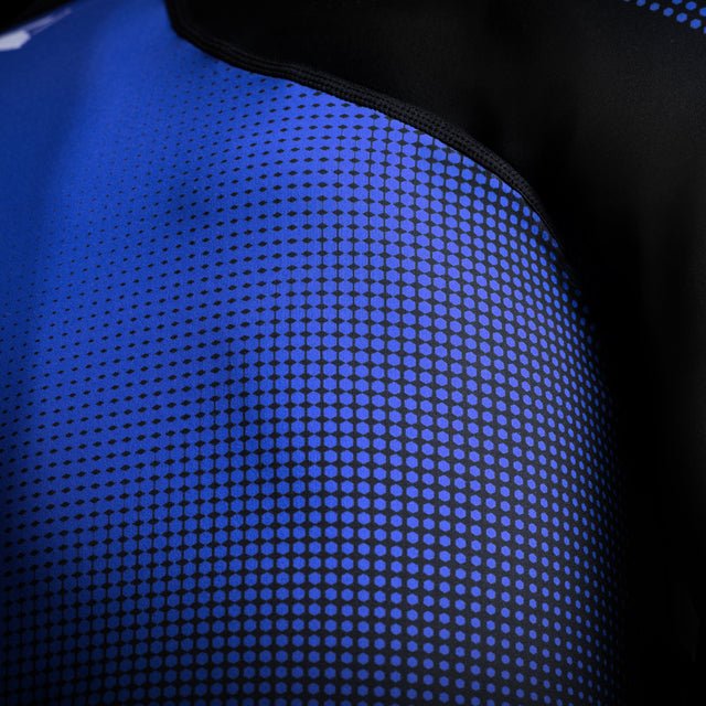 Rashguard Hayabusa Pro Ranked Manga Curta – Azul