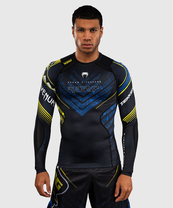 Venum Rashguard TEKKEN 8 King - Sort/Gul