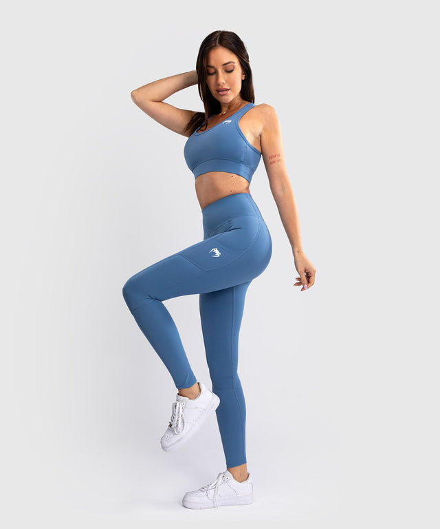 Venum Leggings Essential Performance Dames - Stormblauw