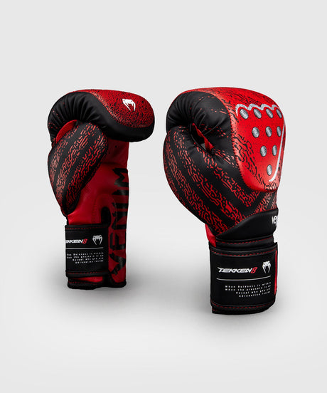 Luvas de boxe Venum TEKKEN 8 Kazuya – Vermelho/Preto – foto 2