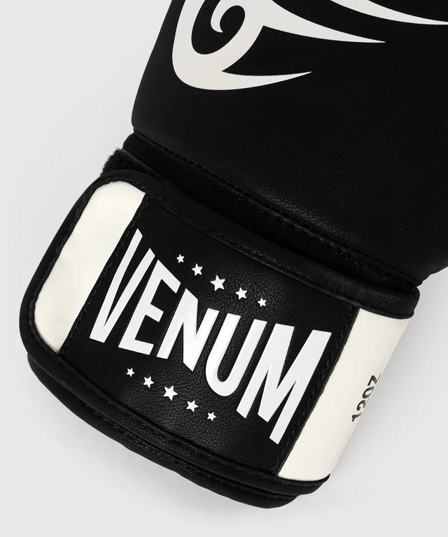 Venum x Mike Tyson Boxhandschuhe Replica – Schwarz/Weiß