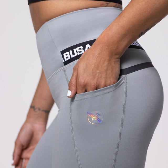 Hayabusa Leggings High Rise 3/4 Dames - Grijs