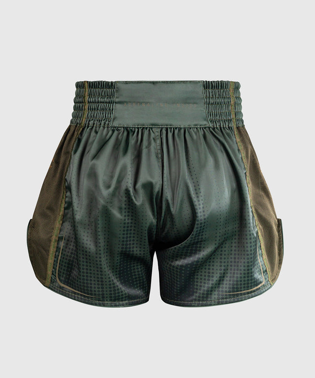 Muay Thai trenky Venum Stealth – Khaki/Tmavě zelené