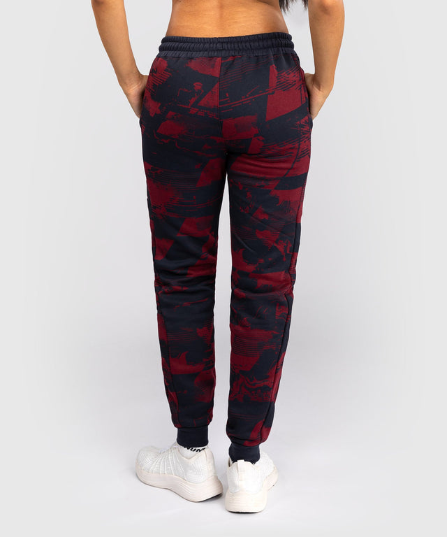 Pantaloni da allenamento Venum UFC Zenith da donna - Blu navy/Bordeaux/Argento