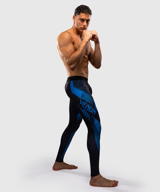 Shorts de compression No-Gi Venum 6.0 – Noir/Bleu