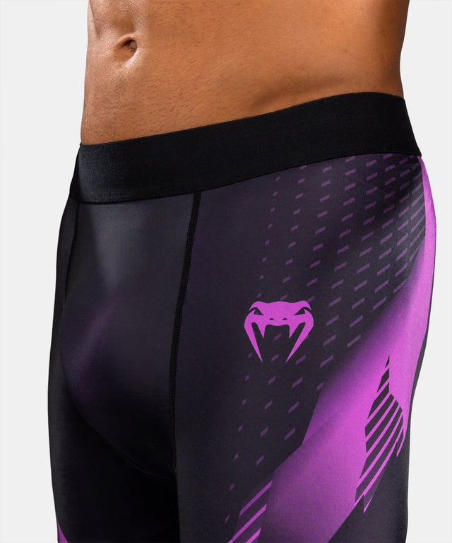Pantaloncini a compressione Venum No-Gi 6.0 – Nero/Viola