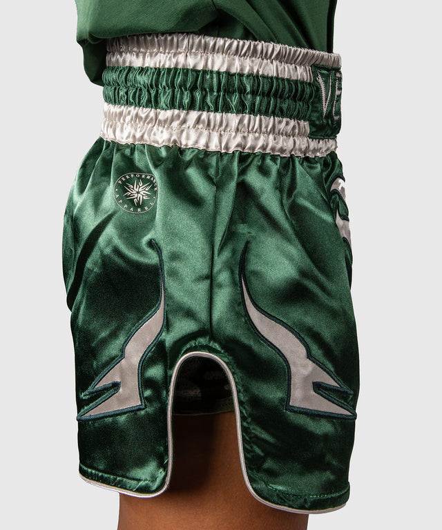 Venum Muay Thai-shorts Inferno Barn – Grön
