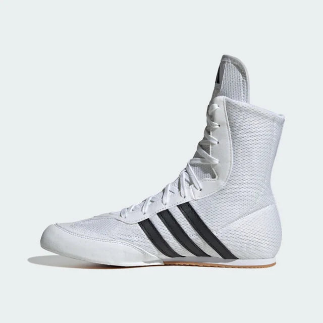 Chaussures de boxe Adidas Box Hog 2 – Blanc/Noir