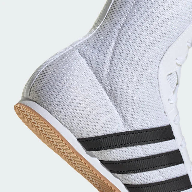 Chaussures de boxe Adidas Box Hog 2 – Blanc/Noir