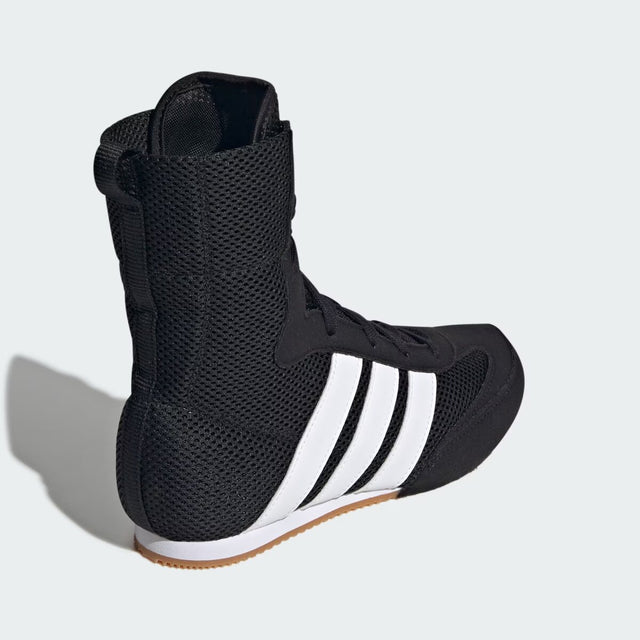 Chaussures de boxe Adidas Box Hog Classic enfant – Noir/Blanc