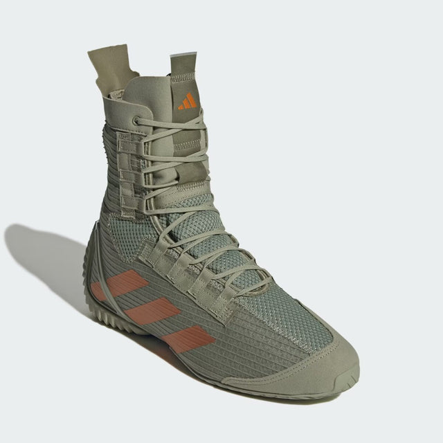 Boxerské boty Adidas Speedex 23 – Zelené/Oranžové