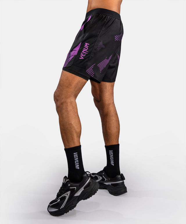 Venum Kompressionsshorts No-Gi 6.0 – Sort/Lilla