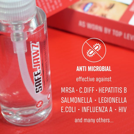 Spray antibatterico antimicrobico per paradenti - Accessori