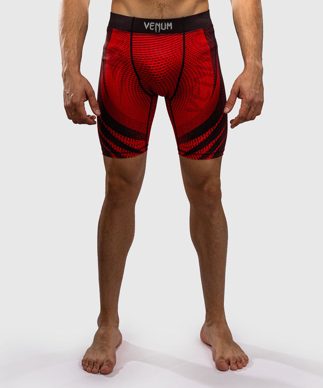 Pantaloncini a compressione Venum Galactic 3.0 – Rosso/Argento