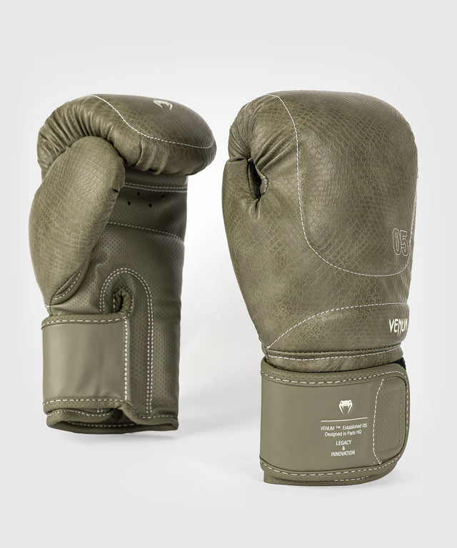 Gants de boxe Venum Impact Evo Scales – Vert militaire