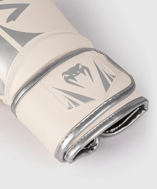 Venum Boxhandschuhe Challenger 2.5 – Weiß/Silber