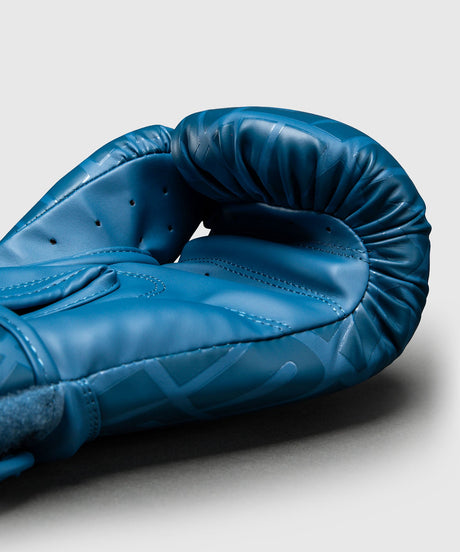 Gants de boxe Venum Contender 1.5 XT 3D – Bleu marine - détail du logo 3D