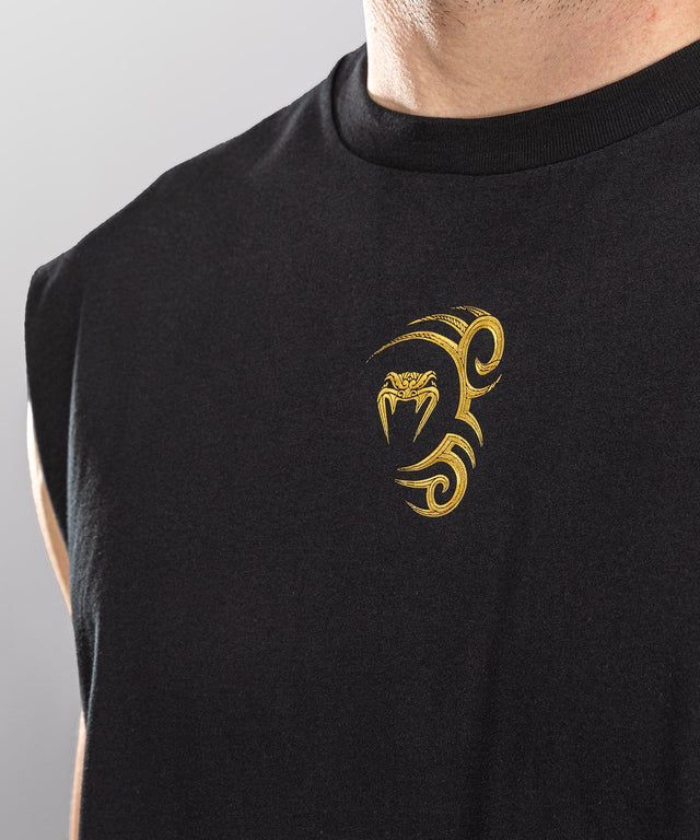 Venum x Mike Tyson T-shirt Tiger sans manches – Noir/Or
