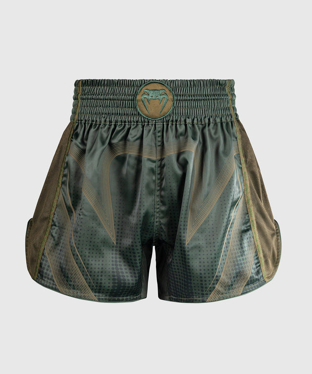 Muay Thai trenky Venum Stealth – Khaki/Tmavě zelené
