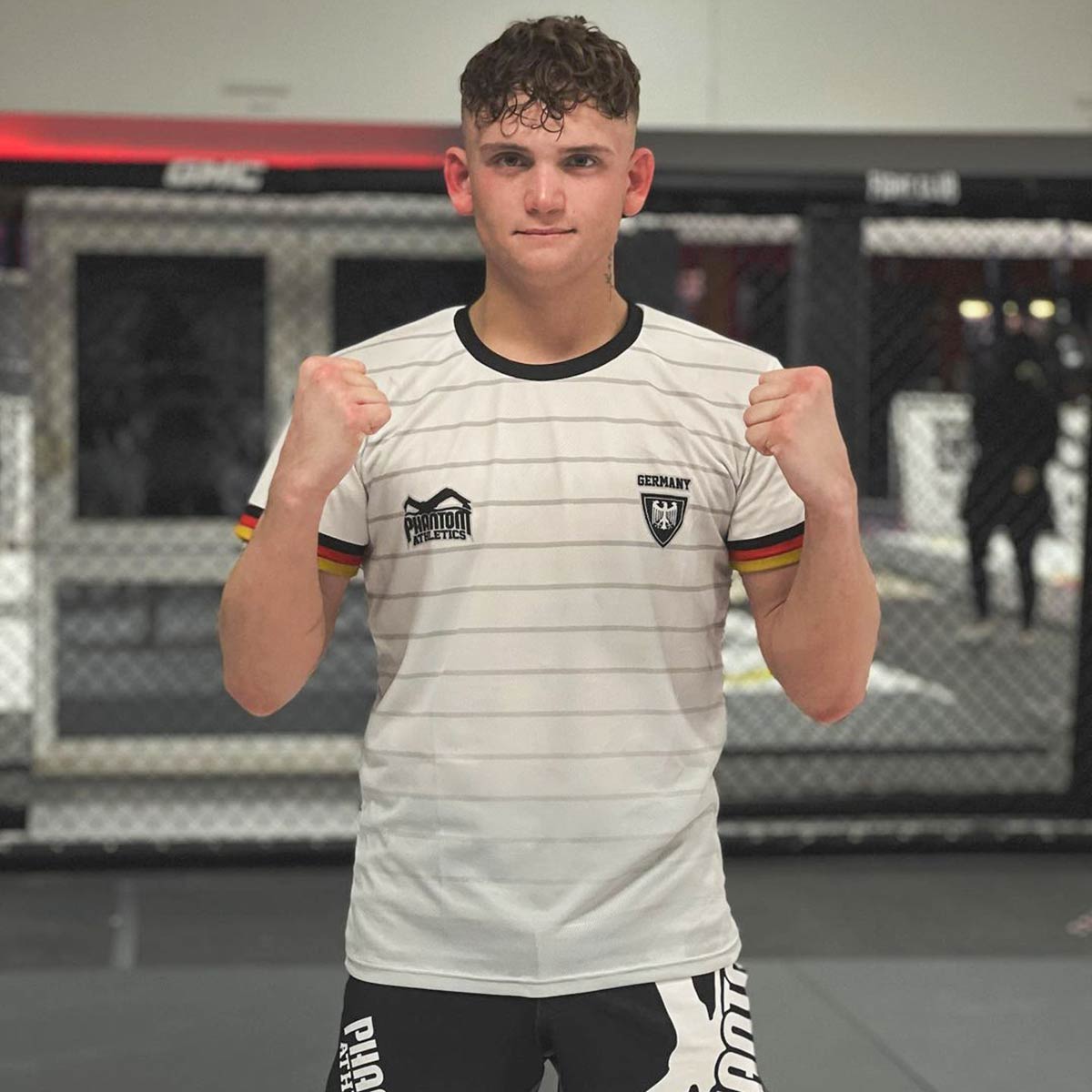 Phantom Athletics Trainingsshirt EVO Germany Classic - Bílé