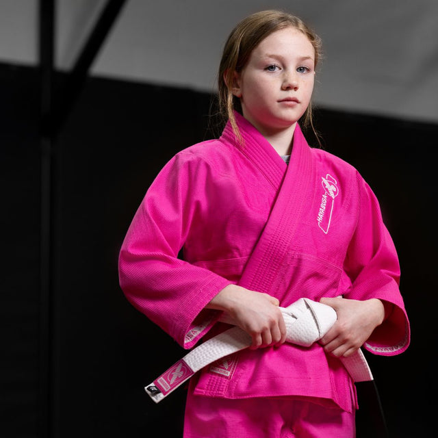 Kimono de BJJ Hayabusa Essential Enfant – Rose