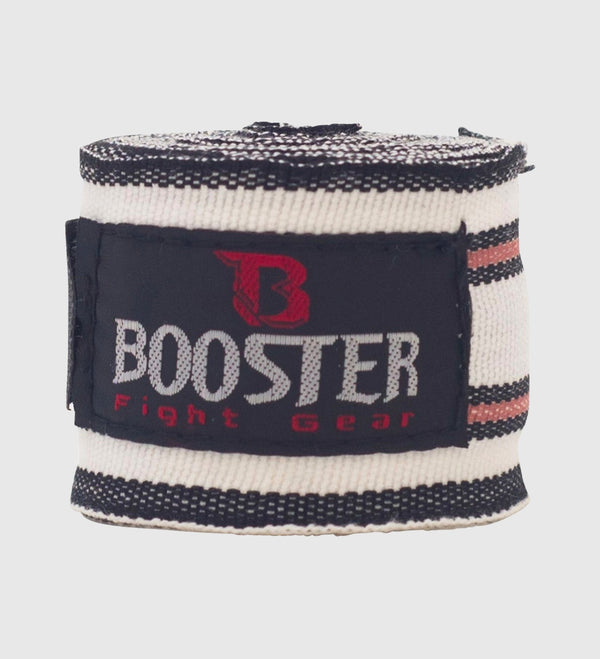 Boxerské bandáže Booster – Retro Černá/Bílá