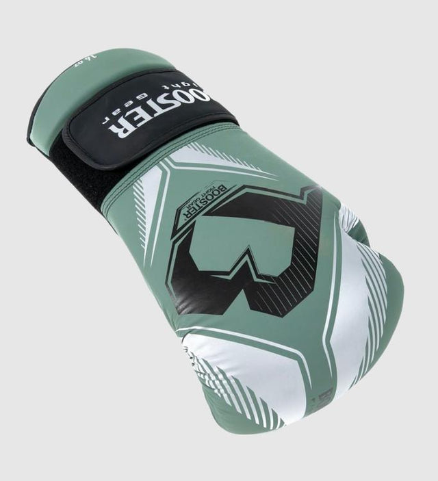 Guantoni da boxe Booster Bangkok – Verde/Argento/Nero