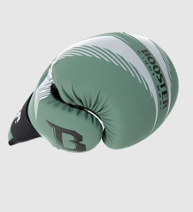 Guantoni da boxe Booster Bangkok – Verde/Argento/Nero