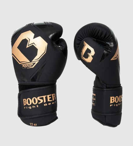 Booster Boxningshandskar Bangkok – Svart/Guld – Boxningshandskar