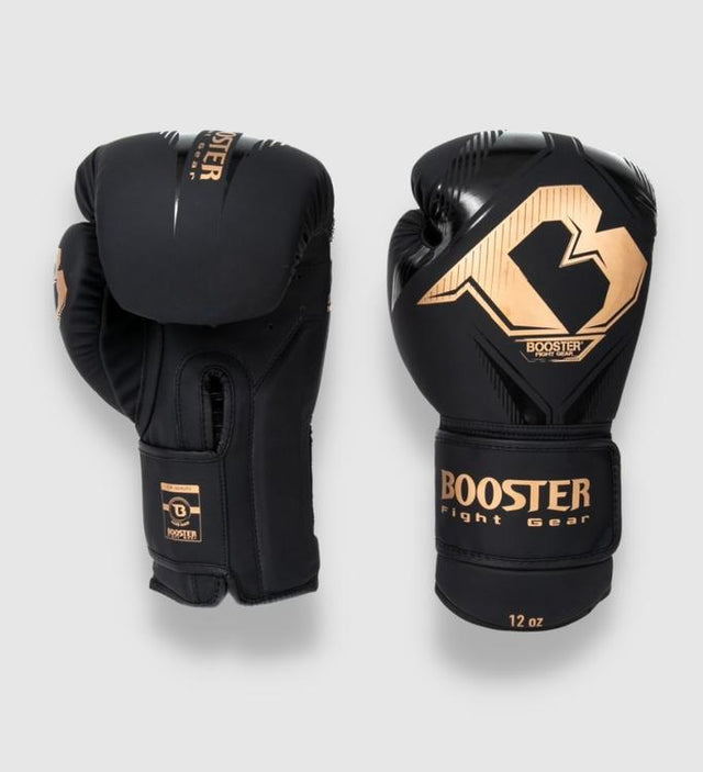 Booster Boksehandsker Bangkok – Sort/Guld – Boksehandsker