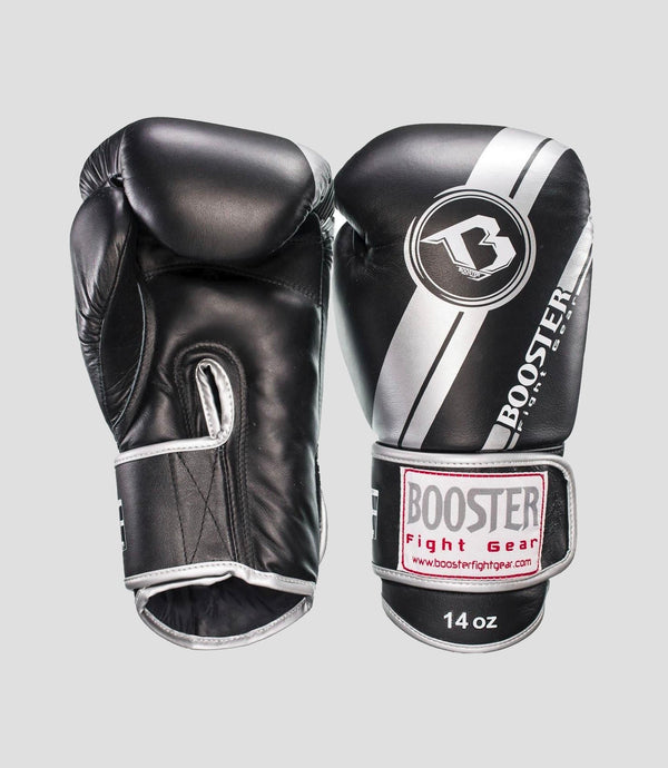 Boxerské rukavice Booster V3 – Černé/Stříbrné