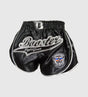 Booster Kickboks Broekje Retro Slugger 3 - Zwart/Zilver - Shorts