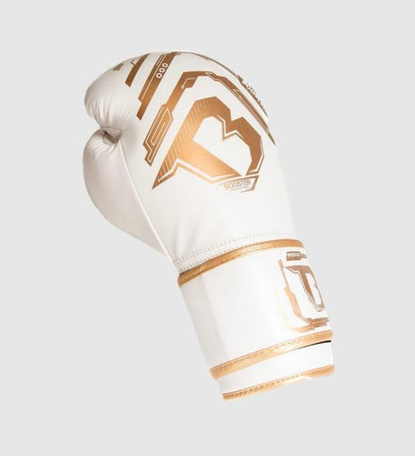 Luvas de boxe Booster Kickboks Elite Kids – Branco/Ouro