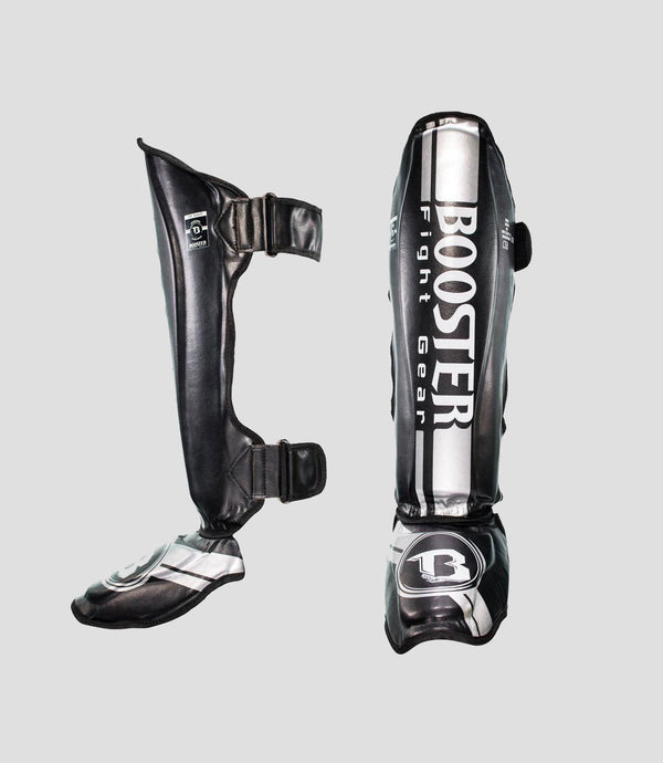 Booster Schienbeinschoner V3 – Schwarz/Silber