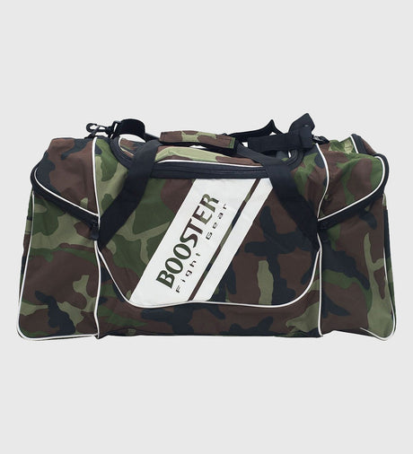 Sportovní taška Booster Duffel – Camo zelená/bílá – Sportovní taška