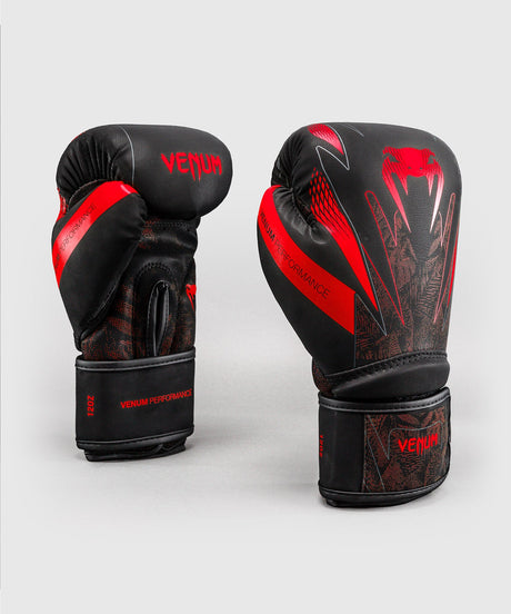 Guantes de boxeo Venum Impact Amazonia Reborn – Negro/Rojo