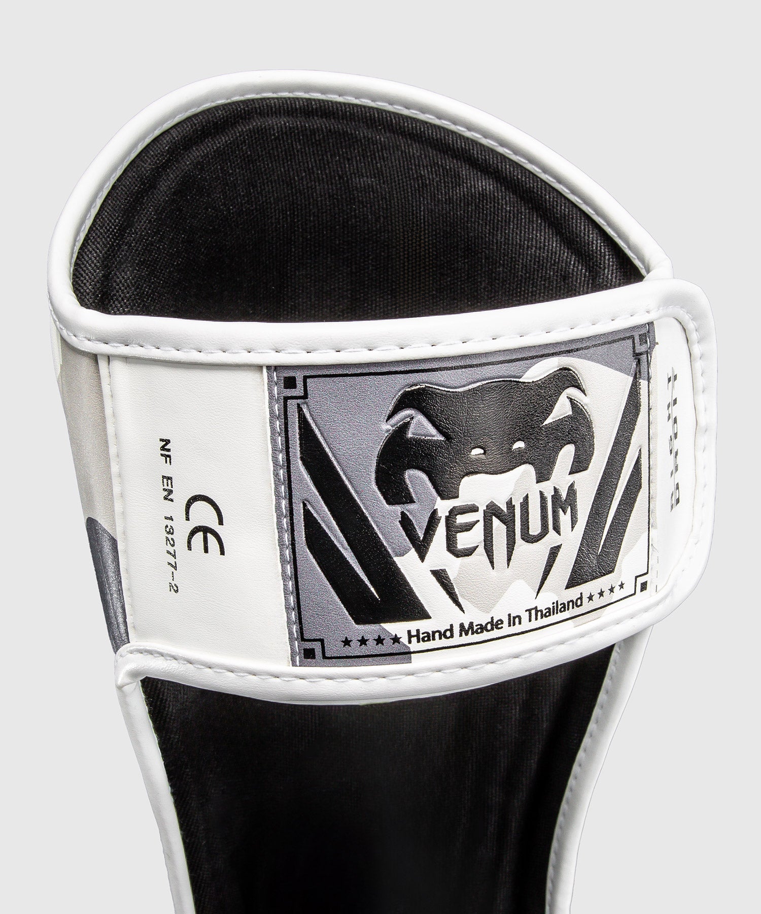 Venum Scheenbeschermers Elite - Wit/Gemêleerd Grijs