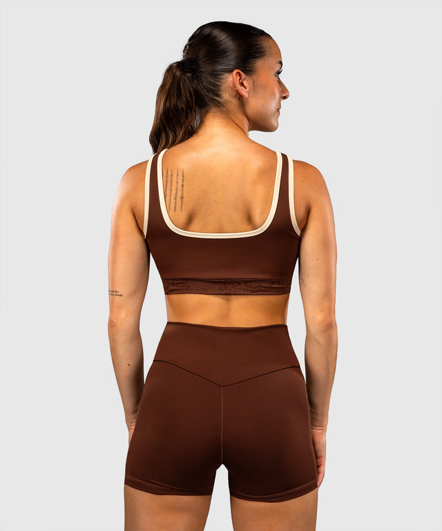 Bustier sport Venum Viper pentru femei – Maro