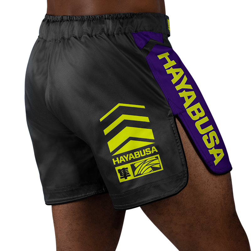 Shorts de MMA Hayabusa Icon – Noir/Néon