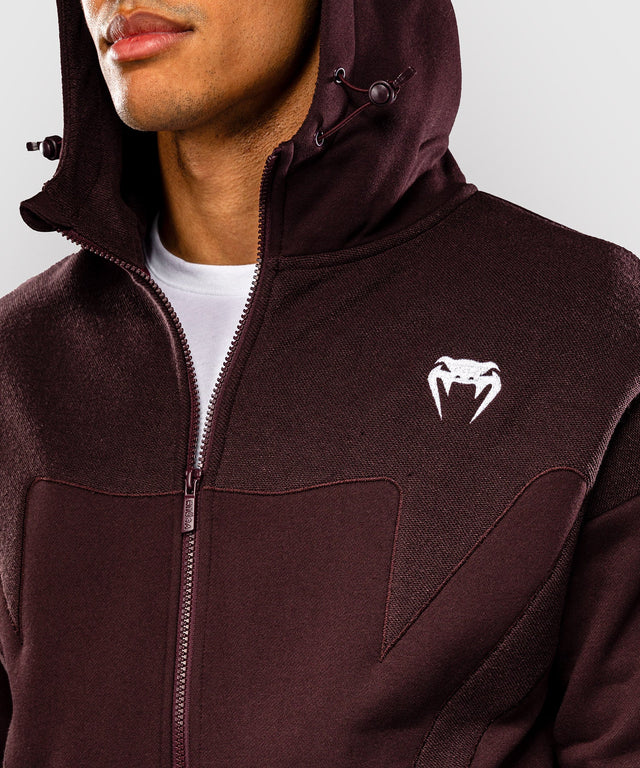 Venum Trainingsjas Attack Fleece & Weave - Bordeauxrood