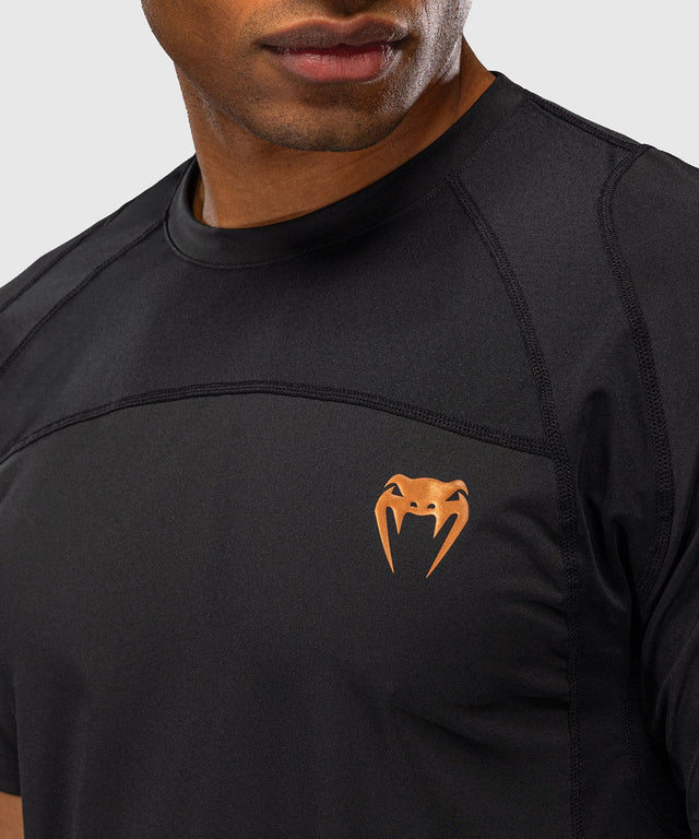 Venum T-Shirt G-Fit Revolution Dry Tech - Zwart/Koper