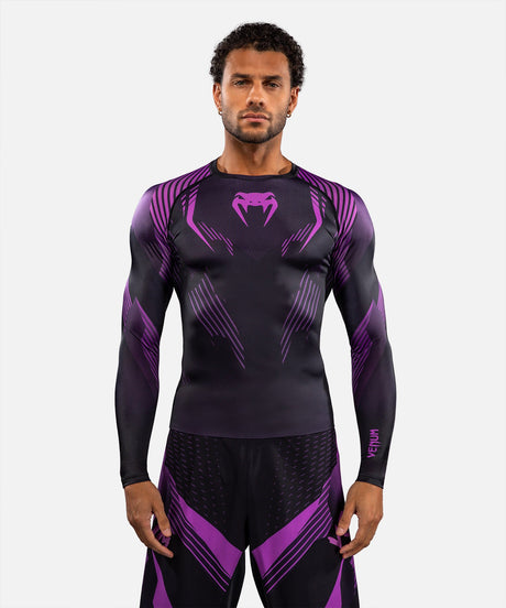 Rashguard Venum No-Gi 6.0 – Czarny/Fioletowy