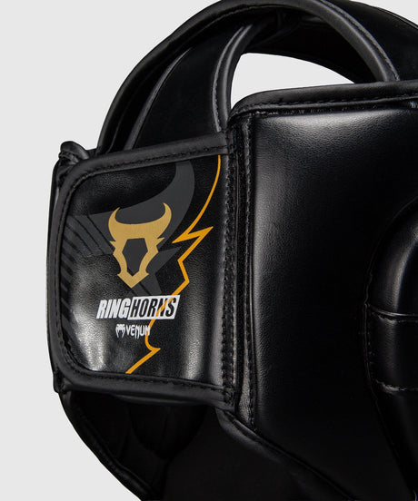 Capacete Ringhorns Charger – Preto/Ouro