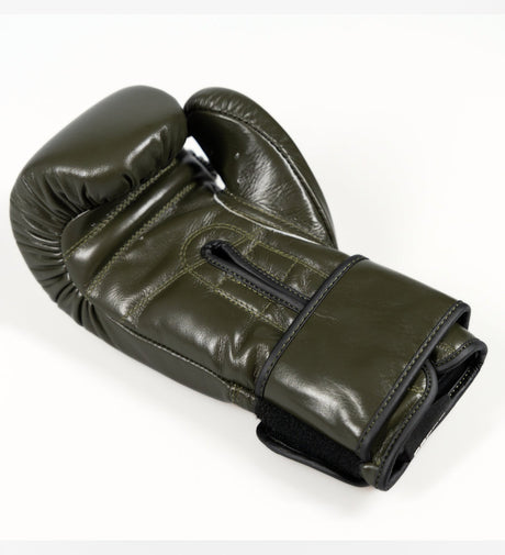 Boxerské rukavice Caged X Series – Khaki Zelené/Černé